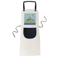Dudukan Corcovado Api Balon Brazil Memasak Dapur Krem Dapat Disesuaikan Bib Celemek Saku Wanita Pria Chef Hadiah-Internasional