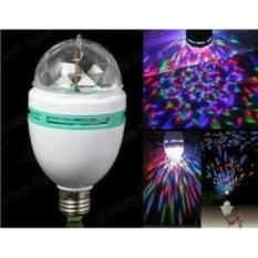 MS-350 Lampu Disco Sensor Suara/Bohlam LED Berputar Warna Warni