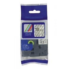 MStore Kompatibel Tz141 Tze141 Tz-141 Tze-141 Label Tape untuk Brother P-touch Printer, Hitam Di Clear, 18mm (W) X 8 M (L)-Intl