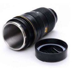 MUG Lensa Nikon 24-70 mm - Hitam