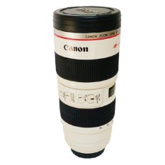 Mug Lensa Stainless Lensa 70-200mm Jumbo - Putih