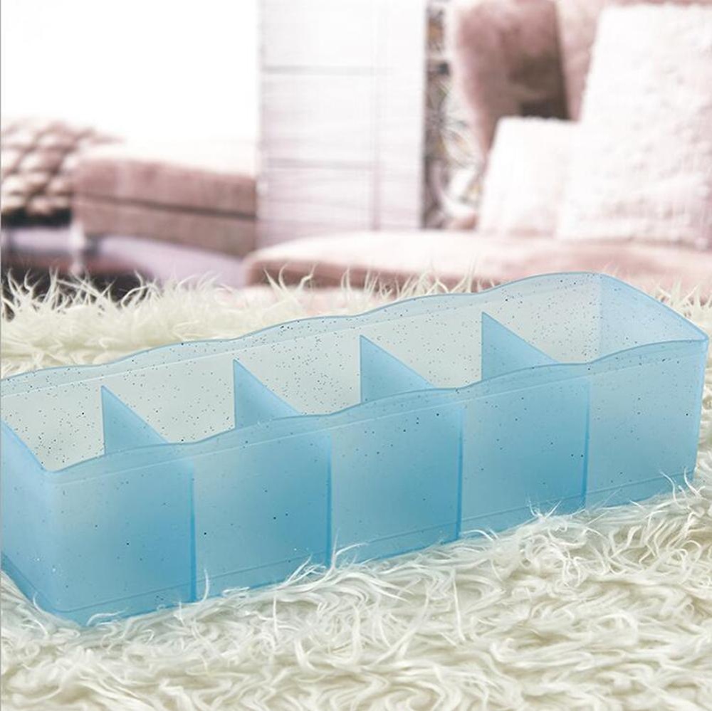 Multifungsi Plastik Kotak Penyimpanan Desktop dan Laci Kantor Organizer Box-Intl