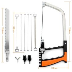 Multifungsi Portable Hand Saw Detachable Gergaji Besi Magic Tool Set Kerajinan Kayu-Internasional
