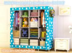 Murah Meriah MHR49 Lemari Pakaian Jumbo Super Multifunction Wardrobe BLUEFEET