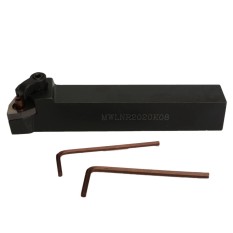 MWLNR2020K08 20x125mm Reng Indeks Berbalik dengan Alat Pemegang 2 X Kunci untuk WNMG0804