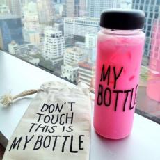My Bottle NEW CLEAR Botol Warna Warni + TAS 500ml - Random