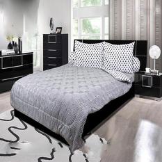 My Love Sprei Queen Tinggi 30 cm Motif Onyx 160x200 cm