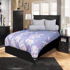 My Love Sprei Queen Tinggi 30 cm Motif Sakura 160x200 cm