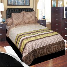 My Love Sprei Queen Tinggi 30 cm Motif Sepia 160x200 cm