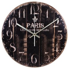 Nail Your Art Jam Dinding Unik Artistik - Paris - Artistic Unique Wall Clock