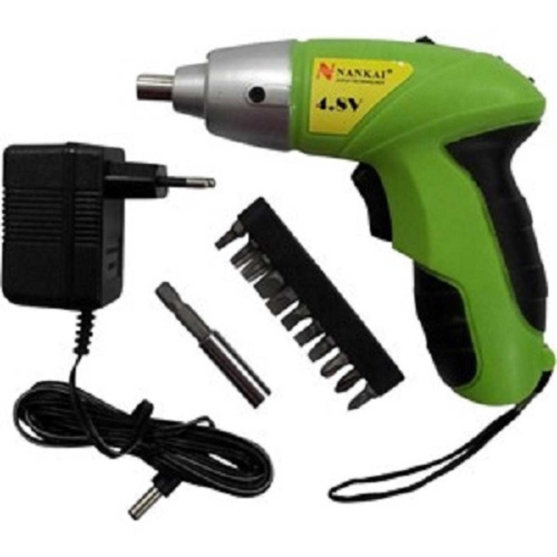 NANKAI Cordless Screwdriver / Bor Tangan Elektrik