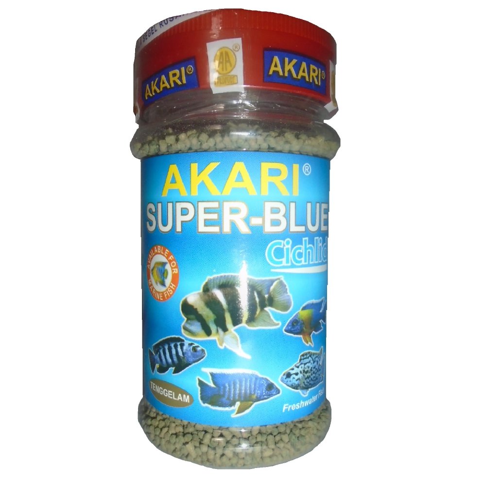 NDpets - Makanan Ikan Akari Super Blue Cichlid