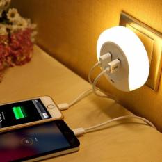 Neo Lampu Tidur Smart Led Dual Usb Charger Untuk Iphone Android Unik