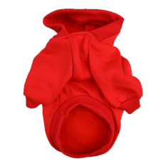 Baru PET Anak Anjing Ini Adalah Polisi-polisi Am Hotel Lapis Pakaian Baju Hoodie Sweater Merah M