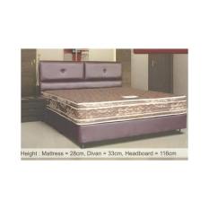 Smartland Smartland Mattress New Roma Plus Top 180x200 - Kasur Tanpa Divan/Sandaran (Kota Medan Saja + FREE ONGKIR)