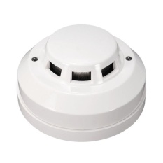 Baru Putih 12 V DC Home Safety System Ceiling Asap Nirkabel Alarm Kebakaran untuk Pencegahan Kebakaran Tester Detektor Asap Sensor -Intl
