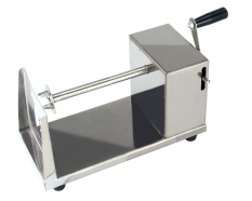 NiceEshop Stainless Steel Alat Pemotong Kentang Spiral Mesin Pengiris, Potong