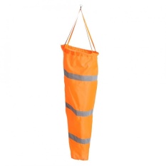 Noctilucent Waterproof Bandara Aviation Windsock Strip Reflektif Pengukuran Angin Tas (S)-Intl