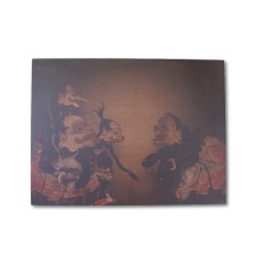 Novalle Wood Printing Wayang Semar