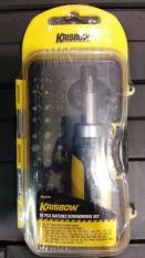 Obeng Ratcheting Screwdriver Krisbow Set 38Pcs