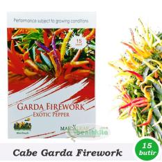 Obral Murah Benih/Bibit Cabe Hias Garda Firework (Maica Leaf)