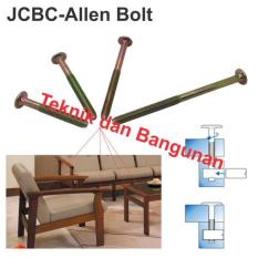 OEM JC-BC Bolt/Baut Ligna M6 X 80mm @50pcs