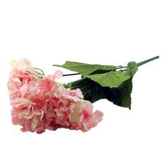 OHOME Bunga Artifisial AN-B0000469P Hortensia 5 Cabang Dekorasi Rumah - Pink