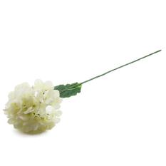 OHOME Bunga Artifisial AN-B000282PT Artificial Hortensia Flower Dekorasi Interior Abadi - Putih