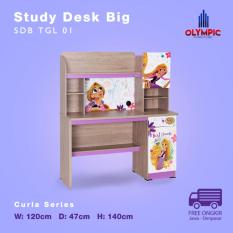 Olympic Kids Study Desk Big - Meja Belajar Anak Character Rapunzel