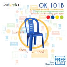 Kursi Anak Plastik Eufurnia Olymplast OK 101B / Biru / 100% FREE ONGKIR JAWA DENPASAR