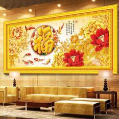 Onemarkets DIY 5D Diamond Painting Lukisan Kerajinan Keluarga Harmonis HOK D61