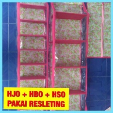 Organizer Bag Tempat Penyimpan -Tas -Sepatu -Hijab Full Resleting - Fink