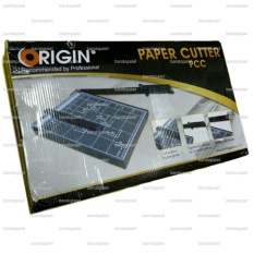 Origin F4 Papan Tatakan Alas Pemotong Alat Potong Kertas F4R - Paper Cutter Fotocopy Photocopy Foto Copy Paper Cutter Meja Desk Plat Pelat Besi