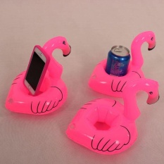 Oscar Toko Praktis Berkualitas Tinggi Hot Jual Cute Inflatable Flamingo Minuman Bisa Menyewa Floating Kolam Renang Pantai Pesta Mainan-Internasional