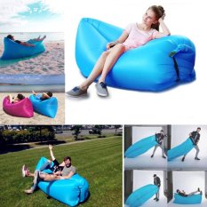 Outdoor Tempat Tidur Tidur Portable Lipat Inflatable Sofa Bed Beach Inflatable Cushion Istirahat Makan Siang-Intl