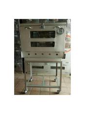 oven gas murah galvaloum 40x60 + termometer