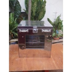 OVEN STAINLESS STEEL BONUS 3 PCS LOYANG/ Oven tangkring/ Oven kompor terbaru Stainless