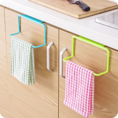 Di Atas Pintu Teh Rak Handuk Bar dan Tidak Tergantung Dudukan Rel Mandi Lemari Dapur Lemari Penyelenggara Rak Gantungan # # Boaydeal -Pink-Internasional
