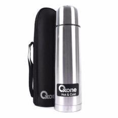 Oxone OX-1.0 Vacuum Flask - Botol Minum /Termos Air 1000ml - Silver