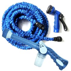 Paket Semprotan Murah EZ Jet Water Canon Dan Selang Air Magic Hose 15 M