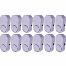 Paket Keamanan Rumah 7STAR - 12 PCS Alarm Pintu Anti Maling Kecil - Putih