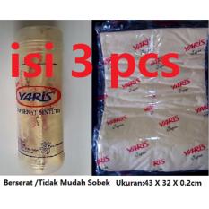 paket lap serat sintetis/kanebo yaris+botol isi 3 pcs/mawar88shop