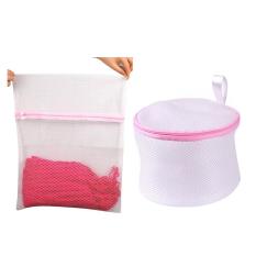 Paket Laundry Bag Pakaian + Bra Laundry Bag Double Layer Tas Jaring Pengaman Pakaian & Bra di Mesin Cuci