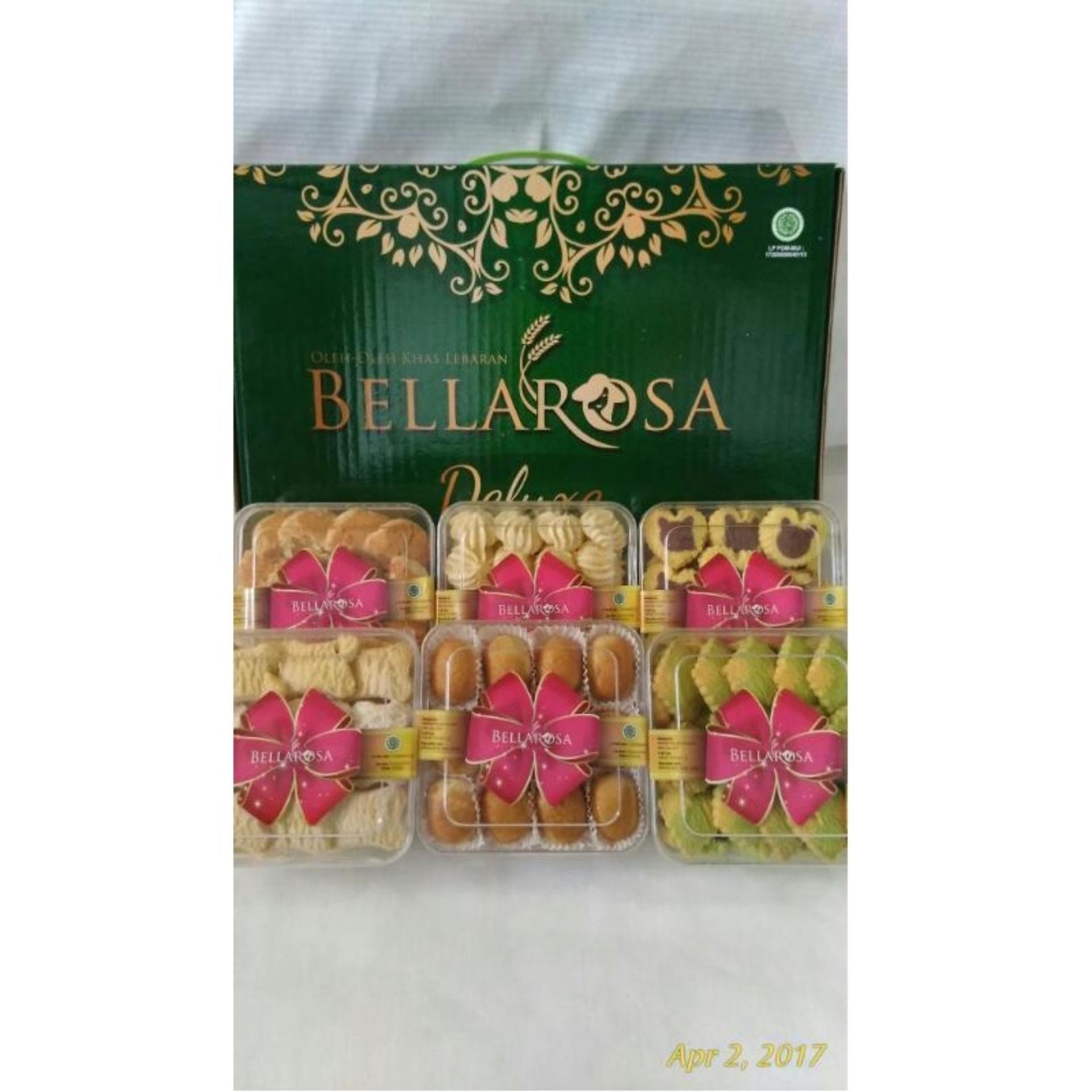 Paket Parcel Kue Lebaran Bellarosa Deluxe Hijau 