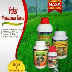 Paket Pupuk Organik Pertanian / Perkebunan NASA ( POWER NUTRITION + POC NAS + SUPERNASA + HORMONIK )