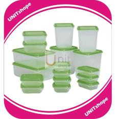 Paket SET misting/toples murah Lunch Box isi banyak 17pcs berkualitas Food Container
