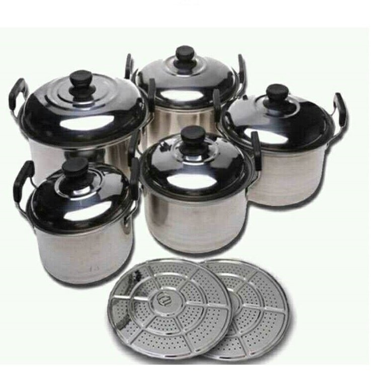 Paling Laku  America High Pot 5 in 1 - Panci dan Steamer