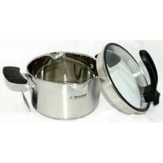 Panci Stainless Steel Dutch Oven Elena 22Cm (3.5 Liter) Merk Shuma