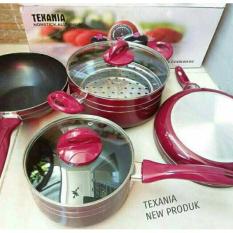 Panci Teflon Cookware Set 7Pcs