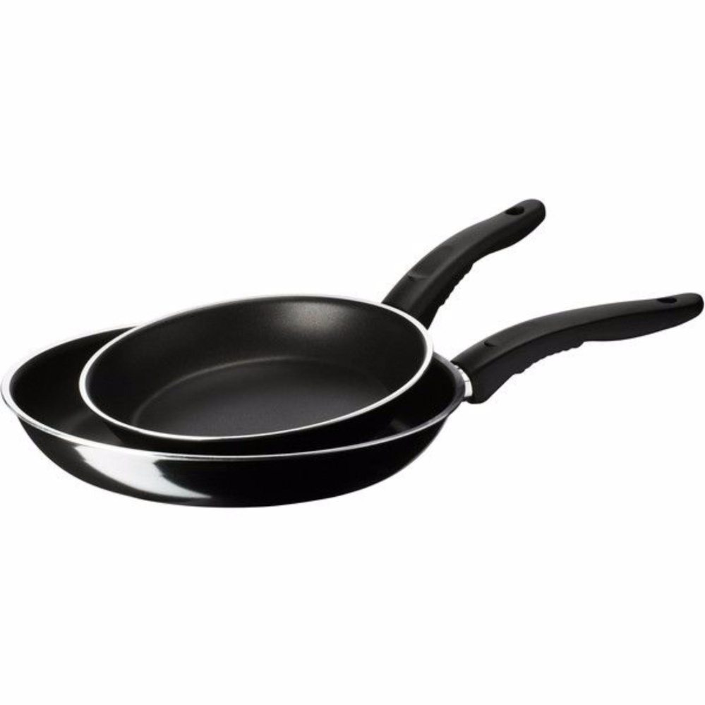 Panci Wajan Penggorengan Teflon Frypan Set 2 pcs - 18 cm & 23 cm